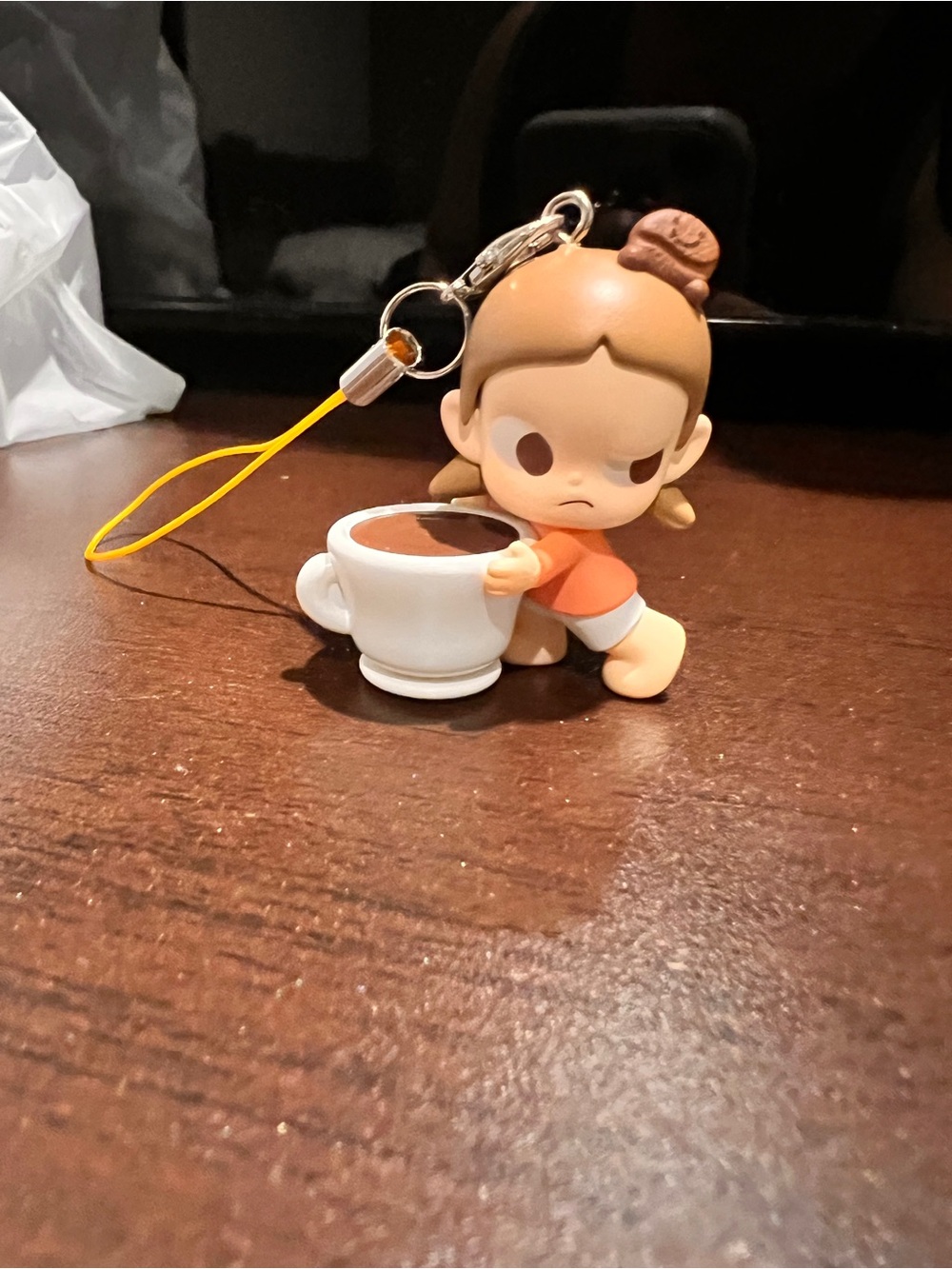 POP MART POP bean coffee factory Zsiga keychain